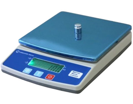 Весы фасовочные электронные высокоточные ВСП 1 кг/0.2г 135х135
